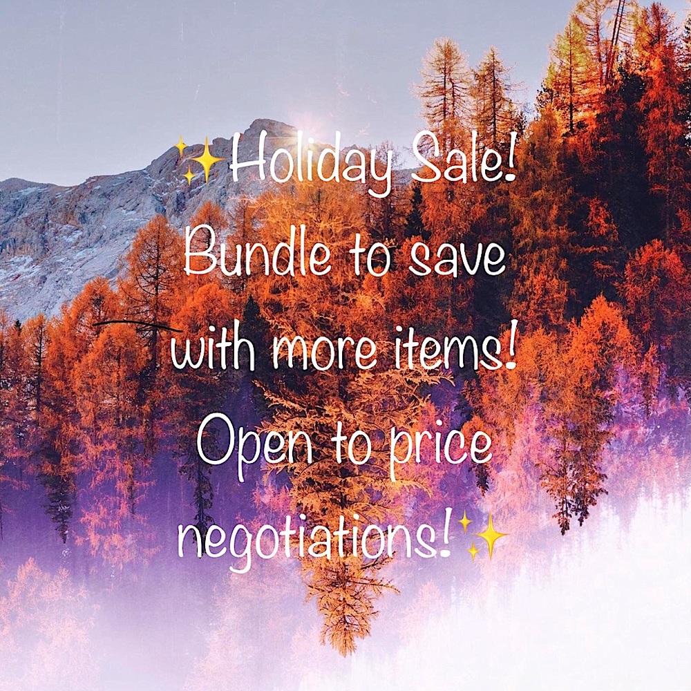 ✨HOLIDAY SALE!✨